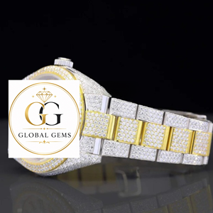 Best Selling Rose Gold Moissanite Diamond Womens Watch with Quartz Movement and Stainless Steel Band Available for Best Price - Product Image 6