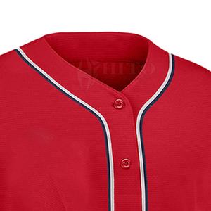 Suministro directo de fábrica Jersey de béisbol Uniforme Mejor precio Equipo Desgaste Uniforme de béisbol para adultos - Product Image 3