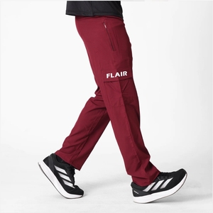 Pantalón para Hombre, Corte Relajado, Color Granate - Product Image 3