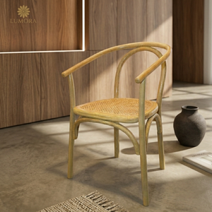 Hikari Modern Ergonomic Dining Chair with <b>Backrest</b> and Polyester Upholstery for Home Office Apartment & Hotel Use - Product Image 5