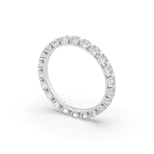 Wholesale 1.10Ct Lab Grown Diamond Jewelry 925 Silver Round Cut Unique Style Light Weight Engagement Ring for Women Diamond Ring - Product Image 5