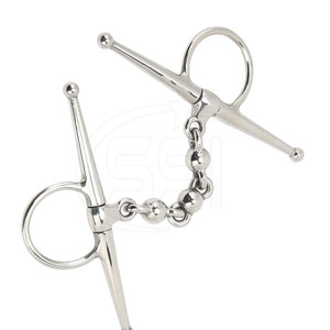 Bridon d'équitation en acier inoxydable à joues pleines avec barres latérales robustes pour l'entraînement et la direction - Product Image 6