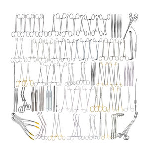 92-Piece Manual Reusable Open Heart Surgery Instrument Set Stainless Steel Tools for Hospital Use by <b>Blush</b> Surgical - Product Image 2