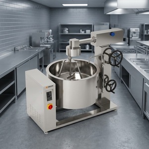Olla de Vapor con Inducción y Agitación Rotatoria Amicook 380V/440V, Modelo de Utensilios de Cocina, Innovación en Cocina, Acero Inoxidable de Alta Temperatura - Product Image 2