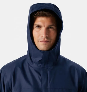 Chaqueta Deportiva Impermeable Acolchada AMERICAN TRENCH CLOTHING, Chaqueta de Diseñador con Cuello Alto, Cierre de Cremallera, Bordado 3D con Patrón de Corazón para Hombre - Product Image 4