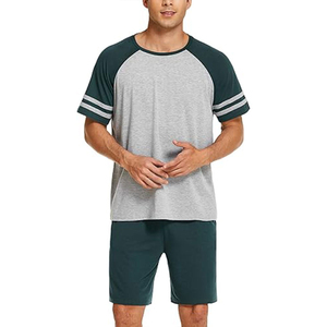 Stylish Men's Twin <b>Set</b> Short Sleeve Henley T-Shirt Button-Up Neck Plus Size Breathable for Casual Summer T-shirts Shorts <b>sets</b> - Product Image 3