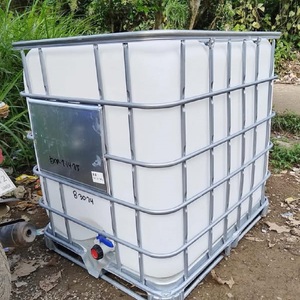 Industrial Grade 1000L IBC HDPE Container Tank For Liquid Water <b>Storage</b> Restaurants Hotels Retail Farms Home Use Reliable - Product Image 2