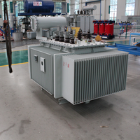 Transformateur de distribution triphasé immergé dans l'huile 1000 kVA 35/0,4 kV, ONAN, Dyn11, 50 Hz, bobinage en cuivre, commutateur de dérivation hors charge