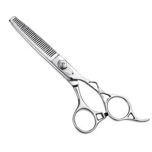 Ciseaux à effiler de qualité supérieure en acier inoxydable pour la coupe de cheveux, pour barbiers professionnels et salons de coiffure - Product Image 1