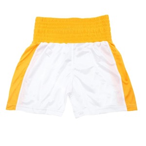 Shorts de boxe personnalisés, unis et vierges, pour l'entraînement et le combat, en vente - Product Image 2