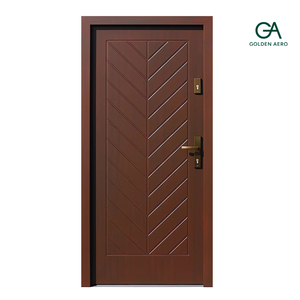 Puerta Interior de Madera Sólida GA-29L Scandivan con Diseño Creativo de Ranuras para Habitación Principal, Tamaño Personalizado, Buena Calidad - Product Image 2