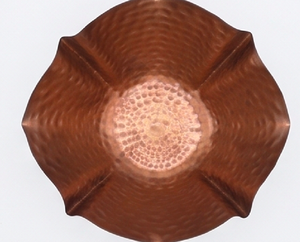 Tazón de madera hecho a mano con diseño tradicional chino, textura martillada, tamaño mediano, para servir comida y uso doméstico. - Product Image 2