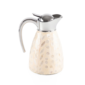 Carafe Thermos en Nacre Style Pois Ramadan 2026 Faite à la Main, Durable, pour Café – Idée Cadeau – Vente en Gros - Product Image 3
