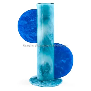 Maceta de resina en forma de U de alta calidad, molde para jarrón, Decoración de mesa de jardín de moda y maceta para arreglos florales - Product Image 4