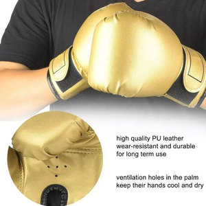 Fabricant en gros de gants de boxe amortissants, gants de boxe de qualité professionnelle avec design respirant pour l'entraînement quotidien - Product Image 2
