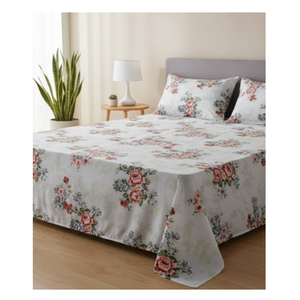 Made in India Exceptional Quality Modern Luxury Style High Grade 4 Pcs Polyester Printed Bedsheet Set Available for Sale - Product Image 1