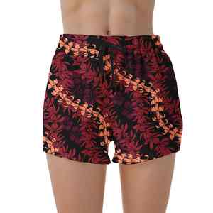 Nouvelle Collection 2026 – Short de Plage Femme Taille Haute Coupe Droite Sportif Imperméable avec Logo Personnalisé pour l'Été - Product Image 3