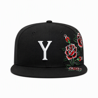 Casquettes de baseball Snapback AA haut de gamme personnalisées, à six panneaux, avec calotte structurée et couleur contrastante, style streetwear, vente en gros