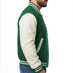 Chaquetas Varsity de Béisbol con Impresión de Logotipo Personalizado a Bajo Precio y Alta Calidad, Chaqueta Varsity de Invierno para Hombre Hecha a Medida - Product Image 5