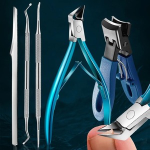 BAFA SURGICAL INSTRUMENTS SNI-NN-463 Portable Stainless Steel Manicure Set-Nail Clippers Scissors <b>Ear</b> <b>Pick</b> Thick Nails Care Feet - Product Image 3