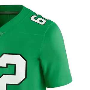 Camisetas de Fútbol Americano Sublimadas Personalizadas para Hombre, de Alta Calidad y Bajo Precio, con Logotipo y Color Personalizados, 100% Poliéster, Tallas Grandes - Product Image 3