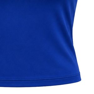 Royal Blue Women's Fitness Tank <b>Top</b> with Jack & Jill Crest Logo Embroidery Sleeveless Crew Neck Gym Training Wear Workout <b>Top</b> - Product Image 6