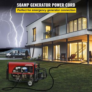 Cavo di Prolunga RV Resistente da 30 Piedi 50 Ampere con Connettore Modellato e Maniglie - Product Image 2