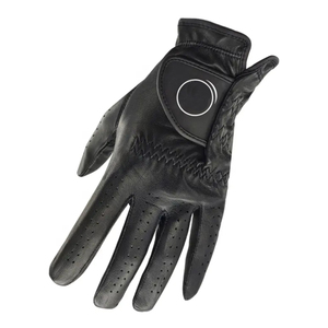 Gants de golf blancs pour femmes, en cuir véritable, antidérapants, respirants, évacuant l'humidité, accessoires de sport, fermeture à enfiler - Product Image 2