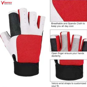 Guantes de Vela de Alto Rendimiento con Ajuste Sin Costuras, Palma de Cuero Reforzado y Calidad Superior para Climas Extremos - Product Image 5