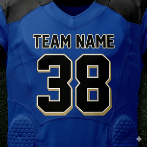 Conjunto de Uniforme de Fútbol Americano, Diseño 2026, Manga Corta, Color y Logotipo Personalizados, Impresos, 100% Poliéster |   Venta al por Mayor OEM - Product Image 4