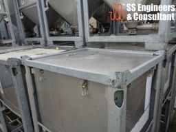 Contenedor Cónico Industrial IBC de 760L |   Tanque de Manipulación de Materiales a Granel de Acero Inoxidable 794 - Product Image 2
