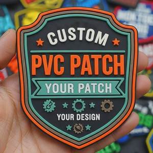 Parches de PVC Personalizados para Coser en Gorras - Diseño Rectangular - Product Image 5
