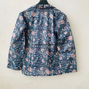 Hand Block Printed Cotton <b>Pyjama</b> Set Women | Soft Sleepwear Loungewear Premium Handmade Quick Dry V-neck Button Fly High Rise - Product Image 3