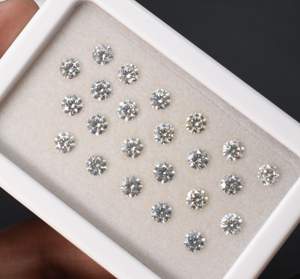 ใบรับรอง GRA ผ่านการทดสอบเพชรโมอิสซาไนต์ 100% โมอิสซาไนต์ไร้สี ตัดได้อย่างสมบูรณ์แบบ - Product Image 3