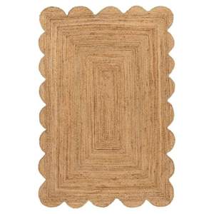 Tapis de luxe moderne et élégant tapis de jute doux et élégant tissé à la main en fibres naturelles à poils hauts ensembles de tapis durables pour le salon - Product Image 3