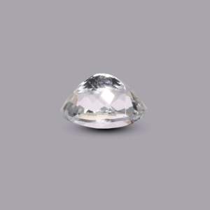 6.05 Carat Natural Sky Blue Aquamarine Oval Cabochon Loose Gemstone for Fine Jewelry - Product Image 3