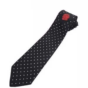 Corbata Masónica Tejida Royal Arch al por Mayor con Diseño de Patrón Triple Tau, Hecha a Medida - Product Image 5