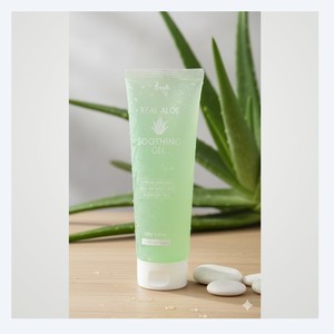 <b>alovera</b> <b>gel</b> Korean K-Beauty Prreti real Aloe Soothing <b>Gel</b> 250g Made in Korea vera for face skin care - Product Image 1