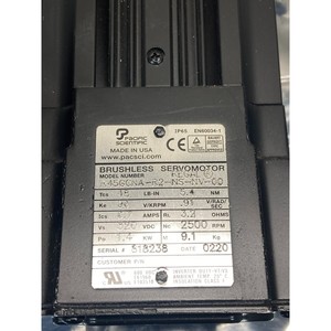 Servomotor Pacific Scientific R45GCNA-R2-NS-NV-00 - Equipo y piezas de semiconductores de confianza de la marca global Legacy - Product Image 4