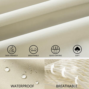 Pantalones de golf elásticos en 4 direcciones para hombre, ligeros, de color sólido, con cordón en la cintura, transpirables. - Product Image 6