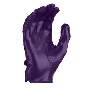 American Football Gloves Leather Full Finger Breathable Non-Slip Adjustable Wrist Strap <b>Hook</b> Loop Closure High Quality for - Product Image 5