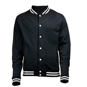 Chaqueta Varsity de Invierno para Mujer, Personalizable, con Estampado Personalizado, Completamente de Lana, Cuello Alto Sólido - Product Image 5