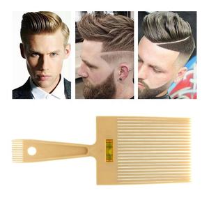 Peigne à cheveux double face Anself, peigne de coiffure professionnel pour tondeuse de barbier, peigne à coupe plate avec contrôle précis de la coupe des cheveux - Product Image 6