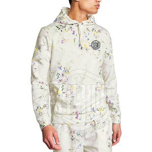 Trending Design Shorts Hoodie <b>Sets</b> Customized Logo Lightweight Casual 100% Cotton Street Wear Solid Pattern Plus Size for Autumn - Product Image 2