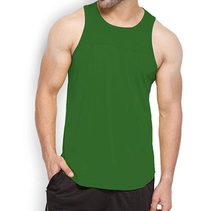 Últimos Diseños de Camisetas sin Mangas para Hombre, de Alta Calidad, Transpirables, de Secado Rápido, Ecológicas, de Spandex/Algodón/Poliéster, Personalizables y Cómodas - Product Image 1