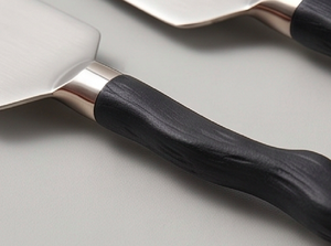 Stainless Steel <b>Cheese</b> <b>Knife</b> <b>Set</b> With Black Handles Durable Kitchen Tools For Kitchen Use <b>Cheese</b> Serving And Cutting Use - Product Image 2