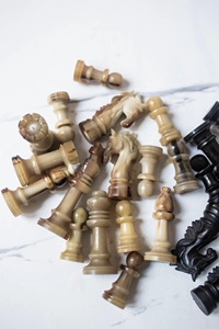 ILAHI's Eco-Friendly Rustic Polished Rectangle <b>Chess</b> <b>Board</b> Game 100% Handmade Pure Wood Animal/Love Style Customized Size <b>Chess</b> - Product Image 2