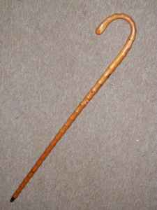 Canne de marche artisanale en bois poli, écologique et moderne, avec poignée élégante, durable, de la marque MN EXPORTS, objet de collection artistique - Product Image 6