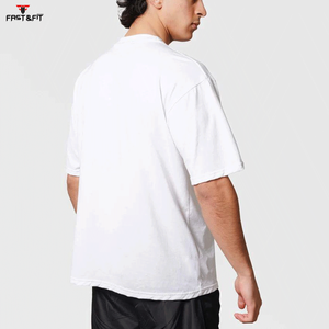 T-shirts imprimés pour hommes, col rond, 100% coton, poids lourd, écologiques, respirants, avec logo personnalisé, design tendance - Product Image 3
