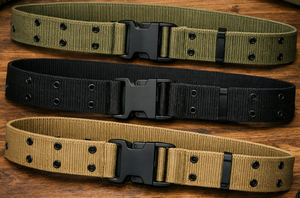 เข็มขัดคาดเอวกลางแจ้งแบบปรับได้พร้อมหัวเข็มขัดปลดเร็ว เข็มขัดอเนกประสงค์สำหรับงานหนัก เหมาะสำหรับการทำงาน เดินป่า และใช้ในชีวิตประจำวัน - Product Image 4